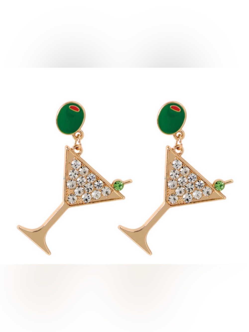 Martini earrings